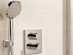 Grifería termostática de ducha Roca